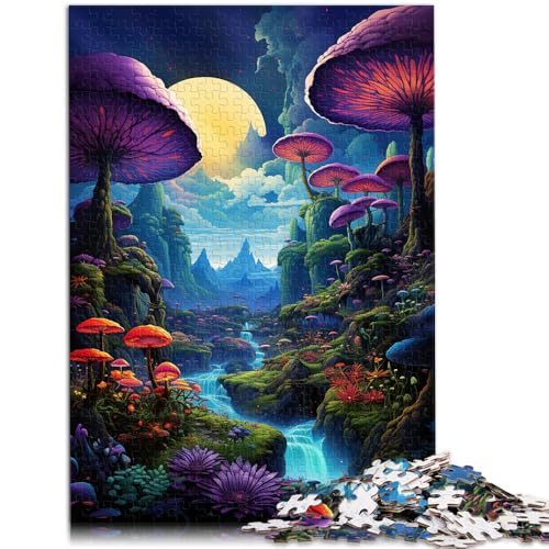 Puzzle für Erwachsene, Fantasielandschaft, Puzzle für Erwachsene, 1000 Teile, 50 x 75 cm, Holzbrettpuzzle, Lernspiele für Erwachsene und Kinder Puzzle für Erwachsene, Fantasielandschaft, Puzzle für Erwachsene, 1000 Teile, 50 x 75 cm, Holzbrettpuzzle, Lernspiele für Erwachsene und Kinder von SYUNFEI