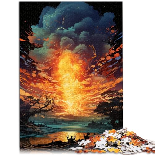 Puzzle 1000 Teile für Erwachsene, Bunte Fantasielandschaft, Denksportspiel, Lernspiel für Geburtstag, Weihnachten, 50 x 75 cm Puzzle 1000 Teile für Erwachsene, Bunte Fantasielandschaft, Denksportspiel, Lernspiel für Geburtstag, Weihnachten, 50 x 75 cm von SYUNFEI