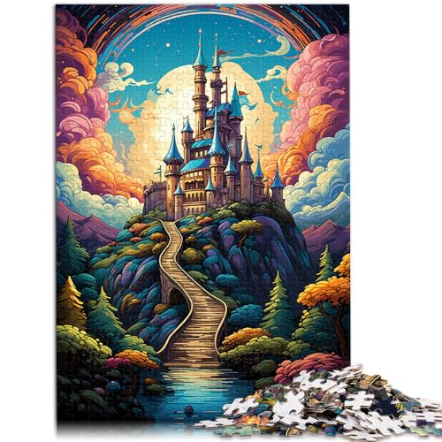 Puzzle für Erwachsene, 1000 Teile, Fantasieschloss, Spielzeug, Denkspiel, ganze Familie,38x52cm von SYUNFEI