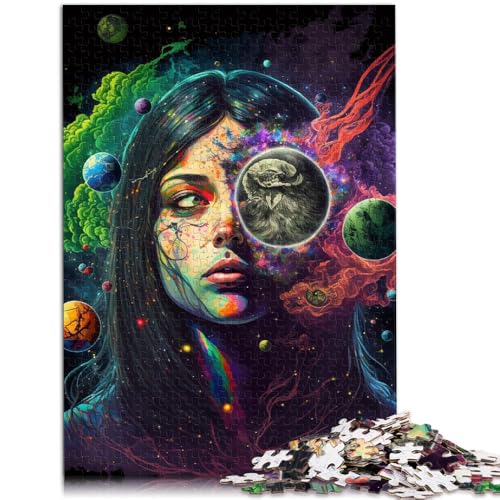 1000-teiliges Puzzle für Erwachsene, Cosmic High, Lernspiele für Zuhause, DIY-Spielzeug, einzigartige Geburtstags, 14,96 x 20,47 Zoll von SYUNFEI
