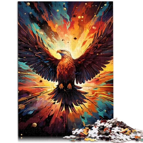 Puzzle für Erwachsene, 1000 Teile, farbenfroher Fantasieadler, Puzzle für Lernspiele, Herausforderungsspielzeug, EIN Kunstwerk, 14,96 x 20,47 Zoll Puzzle für Erwachsene, 1000 Teile, farbenfroher Fantasieadler, Puzzle für Lernspiele, Herausforderungsspielzeug, EIN Kunstwerk, 14,96 x 20,47 Zoll von SYUNFEI
