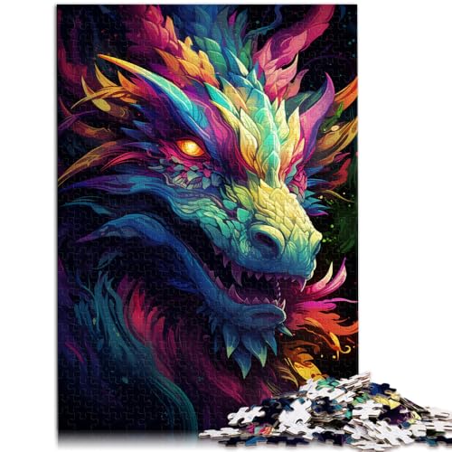 Puzzle für Erwachsene, 2000 Teile, Fantasie-Drache, Spielzeug, Denkspiel, Lernspiel für Geburtstag, Weihnachten, 70 x 100 cm, für Teenager ab 14 Jahren von SYUNFEI