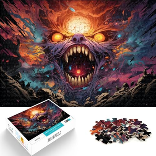 Puzzle für Erwachsene, 2000 Teile, Fantasy-Monster, Relax Games, ganze Familie, 70 x 100 cm, für Teenager ab 14 Jahren von SYUNFEI