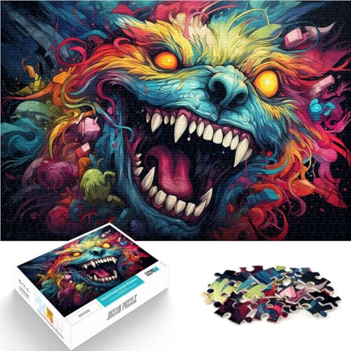 Puzzle für Erwachsene, 2000 Teile, Fantasy-Monster, Spielzeug, Denkspiel, Lernspiel für Geburtstag, Weihnachten, 70 x 100 cm, für Teenager ab 14 Jahren Puzzle für Erwachsene, 2000 Teile, Fantasy-Monster, Spielzeug, Denkspiel, Lernspiel für Geburtstag, Weihnachten, 70 x 100 cm, für Teenager ab 14 Jahren von SYUNFEI