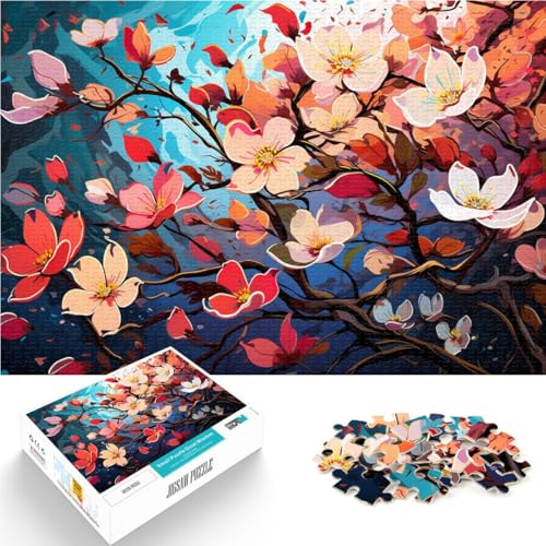Puzzle 2000 Teile für Erwachsene, Hartriegel, entspannendes, intellektuelles Lernspielzeug zum Stressabbau,70x100cm, für Jugendliche ab 14 Jahren von SYUNFEI