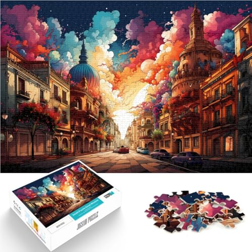 Puzzle für Erwachsene, 1000 Teile, Sevilla, Lernspiele, Heimdekorationspuzzle, Fördert die Liebe zwischen Paaren, 50 x 75 cm von SYUNFEI