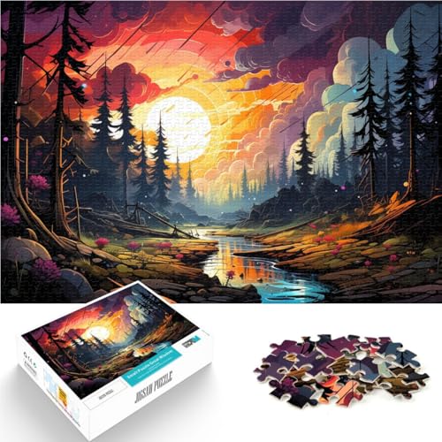 Puzzle Erwachsene, 1000 Teile, Bialowieza-Wald, schwierig und herausfordernd, einzigartige Geburtstags, 10,27 x 14,96 Zoll, Teenager ab 14 Jahren Puzzle Erwachsene, 1000 Teile, Bialowieza-Wald, schwierig und herausfordernd, einzigartige Geburtstags, 10,27 x 14,96 Zoll, Teenager ab 14 Jahren von SYUNFEI
