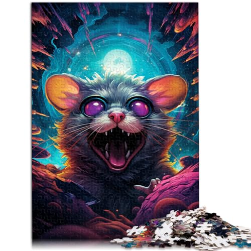 Puzzle für Erwachsene, 1000 Teile, Bunte Maus, Spielspielzeug, 26x38cm, für Teenager ab 14 Jahren von SYUNFEI