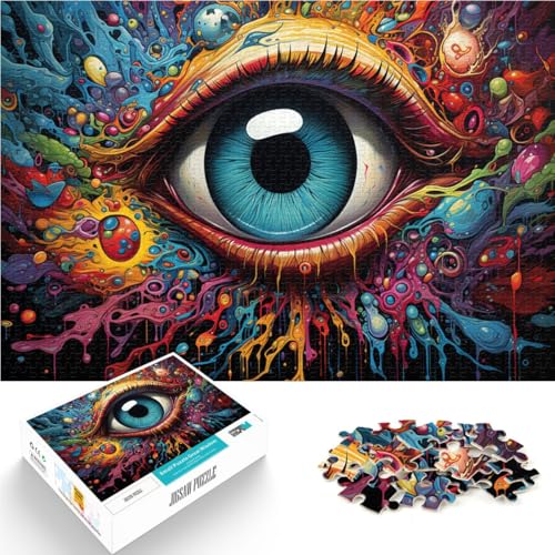 Puzzle für Erwachsene, 1000 Teile, Farbmalerei, Entspannungsspiele, Lernspiel für Geburtstag, Weihnachten,50x75cm, für Teenager ab 14 Jahren Puzzle für Erwachsene, 1000 Teile, Farbmalerei, Entspannungsspiele, Lernspiel für Geburtstag, Weihnachten,50x75cm, für Teenager ab 14 Jahren von SYUNFEI
