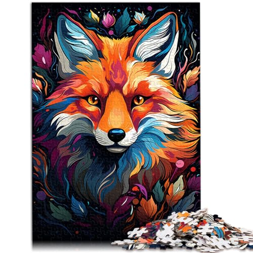 Puzzle mit 2000 Teilen für Erwachsene, Malen, Fuchs, lustige Familienspiele, anspruchsvoll zu vervollständigen, Aber unterhaltsam und humorvoll, 27,56 x 39,37 Zoll Puzzle mit 2000 Teilen für Erwachsene, Malen, Fuchs, lustige Familienspiele, anspruchsvoll zu vervollständigen, Aber unterhaltsam und humorvoll, 27,56 x 39,37 Zoll von SYUNFEI