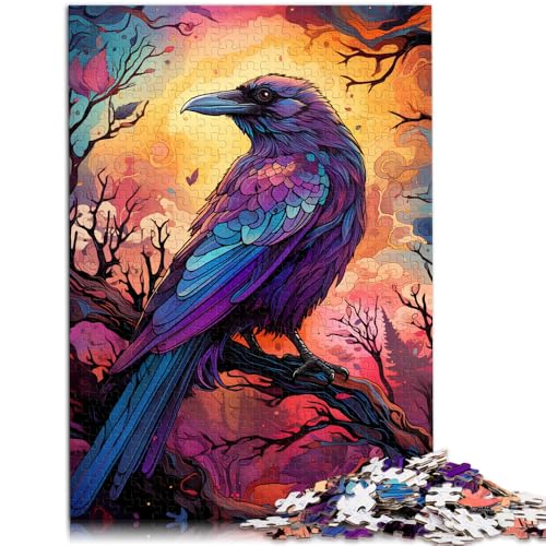 Puzzle 2000 Teile für Erwachsene, Malen, Krähe, Lernspiel, Herausforderungsspielzeug, Fördert die Liebe zwischen Paaren, 70 x 100 cm, für 14-Jährige Puzzle 2000 Teile für Erwachsene, Malen, Krähe, Lernspiel, Herausforderungsspielzeug, Fördert die Liebe zwischen Paaren, 70 x 100 cm, für 14-Jährige von SYUNFEI