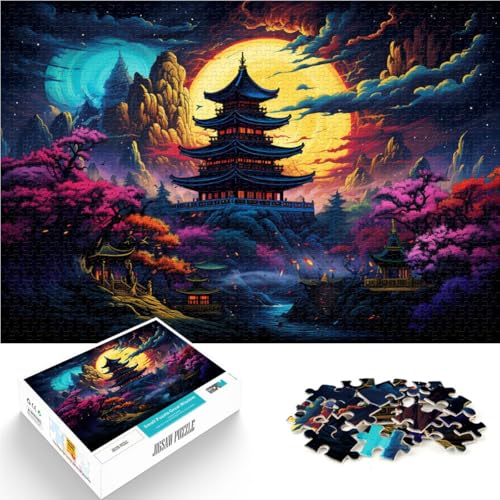 Puzzle für Erwachsene mit 1000 Teilen, Farbpagode, Denkspiel, ganze Familie, 50 x 75 cm, für Teenager ab 14 Jahren Puzzle für Erwachsene mit 1000 Teilen, Farbpagode, Denkspiel, ganze Familie, 50 x 75 cm, für Teenager ab 14 Jahren von SYUNFEI