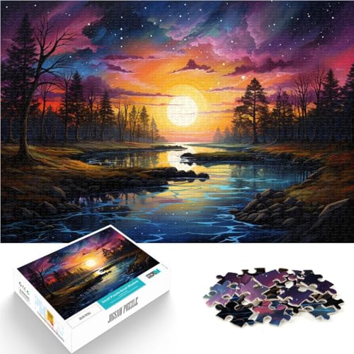 Puzzle „See“ mit 1000 Teilen für Erwachsene, Denkspiel, jedes Teil ist einzigartig – anspruchsvolles Familienspiel, 26x38cm, für 14-Jährige Puzzle „See“ mit 1000 Teilen für Erwachsene, Denkspiel, jedes Teil ist einzigartig – anspruchsvolles Familienspiel, 26x38cm, für 14-Jährige von SYUNFEI