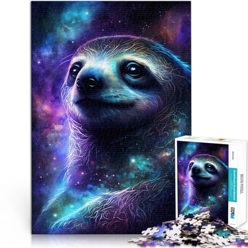 Puzzle für Erwachsene, 2000 Teile, Faultier-Puzzle für die ganze Familie, Spaß bei Aktivitäten zu Hause, Geburtstagsgeschenk, Reisegeschenk, 27,56 x 39,37 Zoll, für 14-Jährige von SYUNFEI