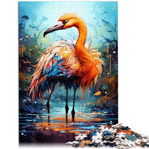 Puzzle für Erwachsene, 2000 Teile, Flamingo, Denkspiel, Herausforderung für die Gehirnintelligenz, süchtig machendes Spielzeug, 70 x 100 cm, für Teenager ab 14 Jahren von SYUNFEI