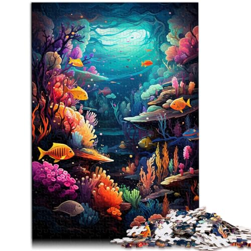 Puzzle für Erwachsene, 2000 Teile, Tiefsee-Spielzeug, Denkspiel, ganze Familie, 70 x 100 cm, für Teenager ab 14 Jahren Puzzle für Erwachsene, 2000 Teile, Tiefsee-Spielzeug, Denkspiel, ganze Familie, 70 x 100 cm, für Teenager ab 14 Jahren von SYUNFEI