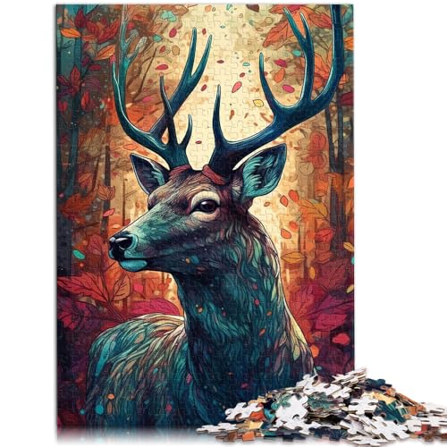 Puzzle für Erwachsene, 2000 Teile, Hirsch, Farbspielzeug, Lernspiele, Stressabbau, lustige Puzzles, 27,56 x 39,37 Zoll, geeignet für Jugendliche ab 14 Jahren Puzzle für Erwachsene, 2000 Teile, Hirsch, Farbspielzeug, Lernspiele, Stressabbau, lustige Puzzles, 27,56 x 39,37 Zoll, geeignet für Jugendliche ab 14 Jahren von SYUNFEI
