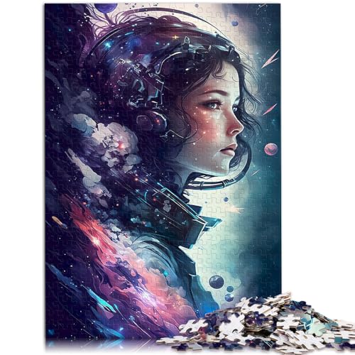 Puzzle für Erwachsene, 2000 Teile, Dreaming Anime Girl, Denkspiel, Lernspiel für Geburtstag, Weihnachten, 27,56 x 39,37 Zoll von SYUNFEI