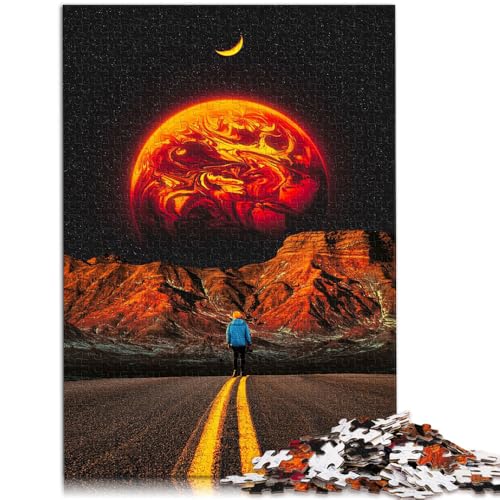 Puzzle für Erwachsene, 1000 Teile, Dreamscape-Familienspiel ganze Familie, 50 x 75 cm, für Teenager ab 14 Jahren Puzzle für Erwachsene, 1000 Teile, Dreamscape-Familienspiel ganze Familie, 50 x 75 cm, für Teenager ab 14 Jahren von SYUNFEI