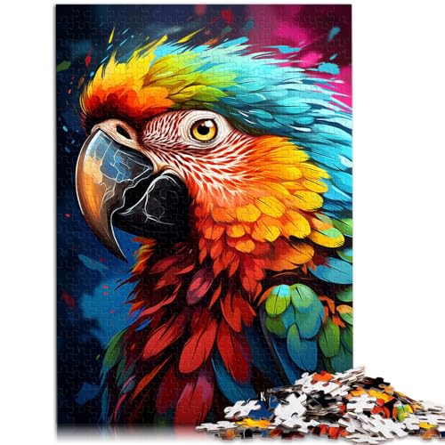 2000-teiliges Puzzle für Erwachsene, Fantasie-Papagei, Lernpuzzle, Weihnachtswunschliste mit Weihnachtsmann, 70 x 100 cm, für Teenager ab 14 Jahren von SYUNFEI