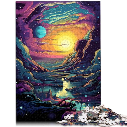 1000-teiliges Puzzle für Erwachsene, Planeten-Puzzle, Lernspiel, herausforderndes Spielzeug, tolle Geschenke und Spielzeuge,38x52cm, für 14-Jährige 1000-teiliges Puzzle für Erwachsene, Planeten-Puzzle, Lernspiel, herausforderndes Spielzeug, tolle Geschenke und Spielzeuge,38x52cm, für 14-Jährige von SYUNFEI