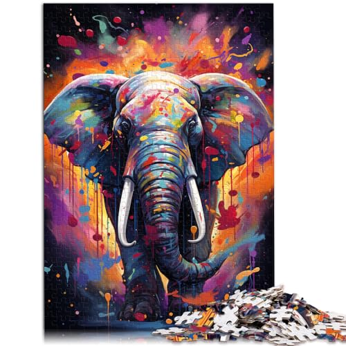 Puzzle für Erwachsene, 1000 Teile, Elefanten-Denkspiel, herausfordernd, Aber lustig und humorvoll, 14,96 Zoll x 20,47 Zoll Puzzle für Erwachsene, 1000 Teile, Elefanten-Denkspiel, herausfordernd, Aber lustig und humorvoll, 14,96 Zoll x 20,47 Zoll von SYUNFEI
