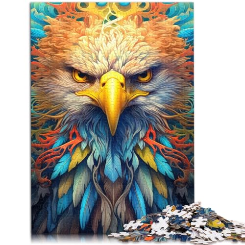 Puzzle für Erwachsene 1000 Teile Adler-Blumen-Portrait Familienspiel für und eignet ganze Familie 14,96 Zoll x 20,47 Zoll Puzzle für Erwachsene 1000 Teile Adler-Blumen-Portrait Familienspiel für und eignet ganze Familie 14,96 Zoll x 20,47 Zoll von SYUNFEI