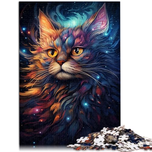 Puzzle für Erwachsene, 1000 Teile, Galaxie-Katze, Puzzle für Lernspiele, Herausforderungsspielzeug, 14,96 x 20,47 Zoll, Weihnachtspuzzle-Geschenke Puzzle für Erwachsene, 1000 Teile, Galaxie-Katze, Puzzle für Lernspiele, Herausforderungsspielzeug, 14,96 x 20,47 Zoll, Weihnachtspuzzle-Geschenke von SYUNFEI