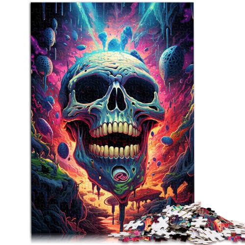 Puzzle für Erwachsene, 1000 Teile, Galaxy Colour Bulldog-Quizspiel, 14,96 x 20,47 Zoll, anspruchsvolles, unterhaltsames Spiel für die ganze Familie von SYUNFEI