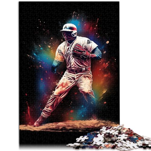 Puzzle 2000 Teile für Erwachsene, Baseballspieler, Lernspiel, Herausforderungsspielzeug, einzigartiges Herausforderungsspiel, 70 x 100 cm, für Jugendliche ab 14 Jahren Puzzle 2000 Teile für Erwachsene, Baseballspieler, Lernspiel, Herausforderungsspielzeug, einzigartiges Herausforderungsspiel, 70 x 100 cm, für Jugendliche ab 14 Jahren von SYUNFEI