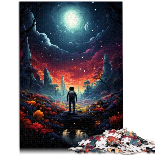 Puzzle für Erwachsene mit 1000 Teilen, Zeichnung eines Fantasy-Astronauten, Denkspiel, tolles Geschenk für Spiele, 49,7 x 75,4 cm, geeignet für Teenager ab 14 Jahren Puzzle für Erwachsene mit 1000 Teilen, Zeichnung eines Fantasy-Astronauten, Denkspiel, tolles Geschenk für Spiele, 49,7 x 75,4 cm, geeignet für Teenager ab 14 Jahren von SYUNFEI