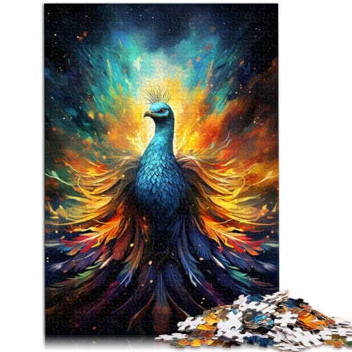 Puzzle 1000 Teile für Erwachsene, Feuerfarbener Phönix für Weihnachtswunschpuzzle mit Weihnachtsmann,50x75cm, für Jugendliche ab 14 Jahren Puzzle 1000 Teile für Erwachsene, Feuerfarbener Phönix für Weihnachtswunschpuzzle mit Weihnachtsmann,50x75cm, für Jugendliche ab 14 Jahren von SYUNFEI