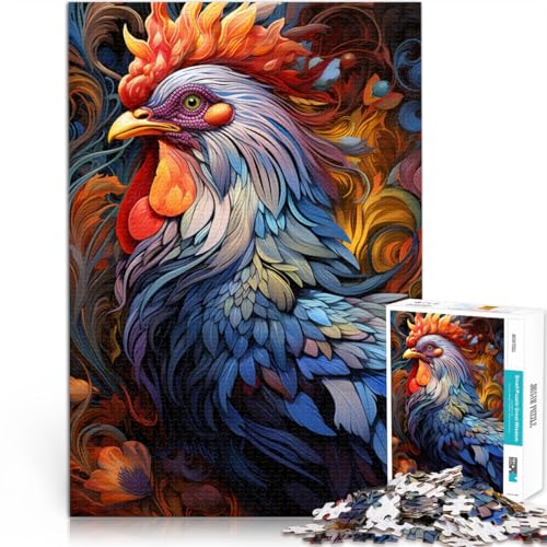 Puzzle für Erwachsene, 1000 Teile, Hähne, Lernspielzeug, Familienspiele, einzigartige Heimdekoration und Geschenke, 50 x 75 cm, für Teenager ab 14 Jahren Puzzle für Erwachsene, 1000 Teile, Hähne, Lernspielzeug, Familienspiele, einzigartige Heimdekoration und Geschenke, 50 x 75 cm, für Teenager ab 14 Jahren von SYUNFEI