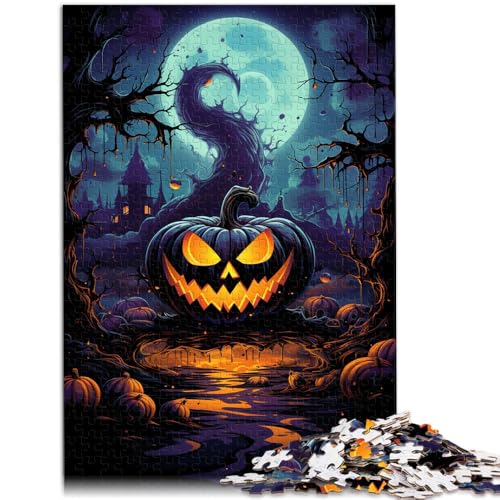 Puzzle für Erwachsene mit 1000 Teilen, Geisterkürbis, Denkspiel, Wanddekoration, einzigartiges Geburtstags, 38x52cm Puzzle für Erwachsene mit 1000 Teilen, Geisterkürbis, Denkspiel, Wanddekoration, einzigartiges Geburtstags, 38x52cm von SYUNFEI