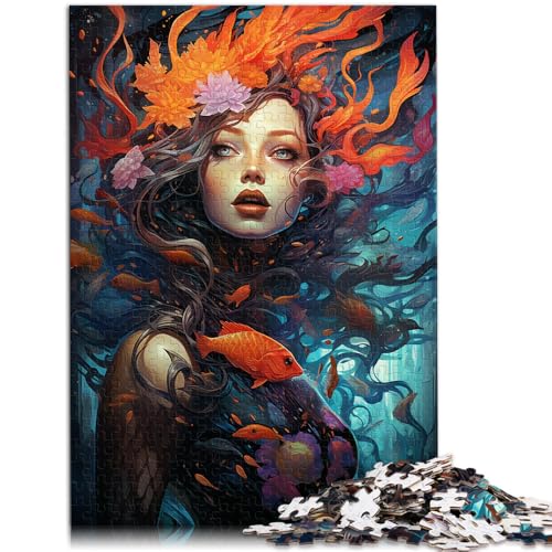 Puzzle 1000 Teile für Erwachsene, Malen, Fantasiegöttin, Lernspiel, Herausforderungsspielzeug, Analyse und Logik, 50 x 75 cm, für Jugendliche ab 14 Jahren Puzzle 1000 Teile für Erwachsene, Malen, Fantasiegöttin, Lernspiel, Herausforderungsspielzeug, Analyse und Logik, 50 x 75 cm, für Jugendliche ab 14 Jahren von SYUNFEI