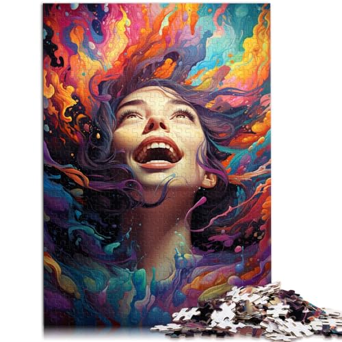 Puzzle 1000 Teile für Erwachsene, Malen, Mädchen, Lernspiele mit passendem Poster und Quizblatt, 50 x 75 cm, für Teenager ab 14 Jahren Puzzle 1000 Teile für Erwachsene, Malen, Mädchen, Lernspiele mit passendem Poster und Quizblatt, 50 x 75 cm, für Teenager ab 14 Jahren von SYUNFEI