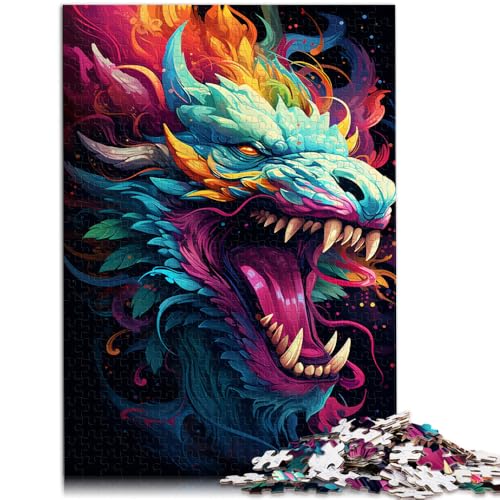 Puzzle 2000 Teile für Erwachsene, Asiatischer Drache, Lernspielzeug, Lernspiel für Geburtstag, Weihnachten, 70 x 100 cm, für 14-Jährige Puzzle 2000 Teile für Erwachsene, Asiatischer Drache, Lernspielzeug, Lernspiel für Geburtstag, Weihnachten, 70 x 100 cm, für 14-Jährige von SYUNFEI