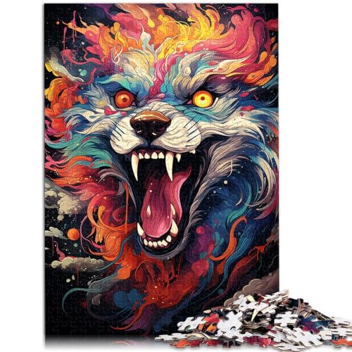 2000-teiliges Puzzle für Erwachsene, giftiger Wolf, Drachen-Puzzle, Lernspiele, Lernspiel für Geburtstag, Weihnachten, 27,56 Zoll x 39,37 Zoll 2000-teiliges Puzzle für Erwachsene, giftiger Wolf, Drachen-Puzzle, Lernspiele, Lernspiel für Geburtstag, Weihnachten, 27,56 Zoll x 39,37 Zoll von SYUNFEI