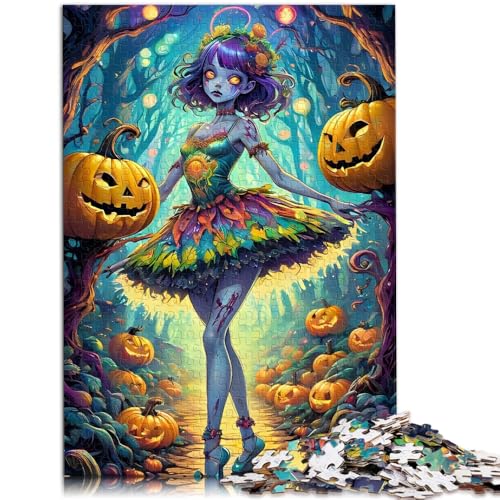 1000-teiliges Puzzle Erwachsene, Halloween-Ballett-Puzzlespiel, Herausforderung die Gehirnintelligenz, süchtig machendes Spielzeug, 50 x 75 cm, Jugendliche ab 14 Jahren von SYUNFEI