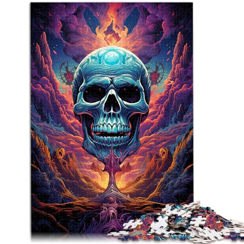 Puzzle für Erwachsene, 1000 Teile, Höllendämon, anspruchsvolles Spiel, Wanddekoration, einzigartige Geburtstags, 14,96 x 20,47 Zoll von SYUNFEI