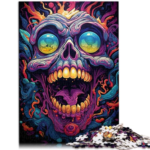 Puzzle für Erwachsene, 1000 Teile, Höllenschädel, Spaß für die ganze Familie, 50x75 cm, lustige Puzzles für Teenager ab 14 Jahren von SYUNFEI