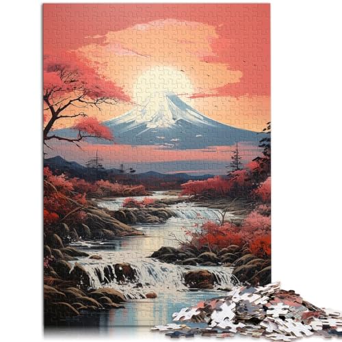 2000-teiliges Puzzle für Erwachsene, Japan, Berg Fuji, Lernspiele für Zuhause, DIY-Spielzeug, Wichtelgeschenke, 70x100 cm, für Teenager ab 14 Jahren von SYUNFEI