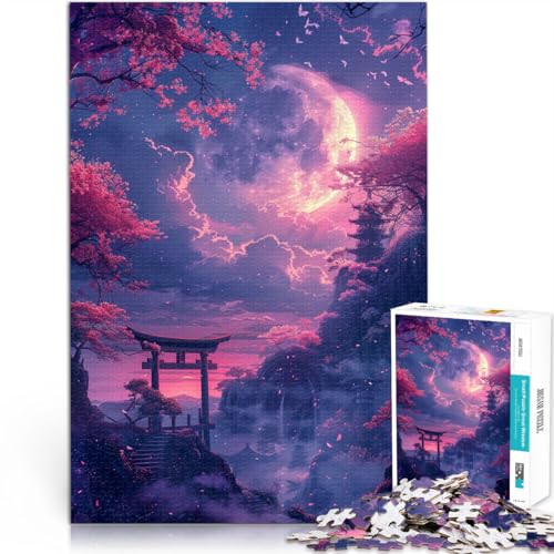 Puzzle für Erwachsene, 1000 Teile, Japanisches Torii-Tor, Heimdekoration, Puzzlespielzeug, 10,27 x 14,96 Zoll, Familienspiel, Stressabbau, schwieriges Herausforderungspuzzle Puzzle für Erwachsene, 1000 Teile, Japanisches Torii-Tor, Heimdekoration, Puzzlespielzeug, 10,27 x 14,96 Zoll, Familienspiel, Stressabbau, schwieriges Herausforderungspuzzle von SYUNFEI