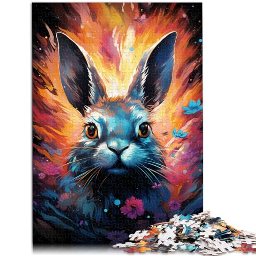 Puzzle für Erwachsene, 1000 Teile, Kaninchenspielzeug, Denkspiel, Familienspiel, Stressabbau, schwieriges Herausforderungspuzzle, 14,96 Zoll x 20,47 Zoll Puzzle für Erwachsene, 1000 Teile, Kaninchenspielzeug, Denkspiel, Familienspiel, Stressabbau, schwieriges Herausforderungspuzzle, 14,96 Zoll x 20,47 Zoll von SYUNFEI