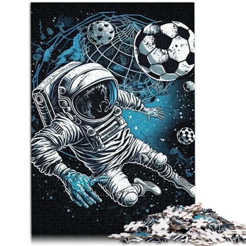 Puzzle für Erwachsene, 2000 Teile, Astronaut spielt Fußball, Spielzeug, Lernspiele, Stressabbau, Geschenkideen, 70 x 100 cm, für 14-Jährige Puzzle für Erwachsene, 2000 Teile, Astronaut spielt Fußball, Spielzeug, Lernspiele, Stressabbau, Geschenkideen, 70 x 100 cm, für 14-Jährige von SYUNFEI