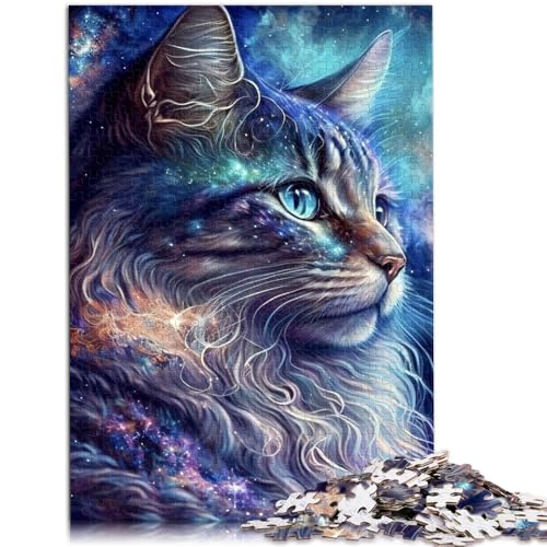 1000-teiliges Puzzle für Erwachsene, Katzen-Denkspiel, 19,7 x 29,5 Zoll, Teenager ab 14 Jahren von SYUNFEI
