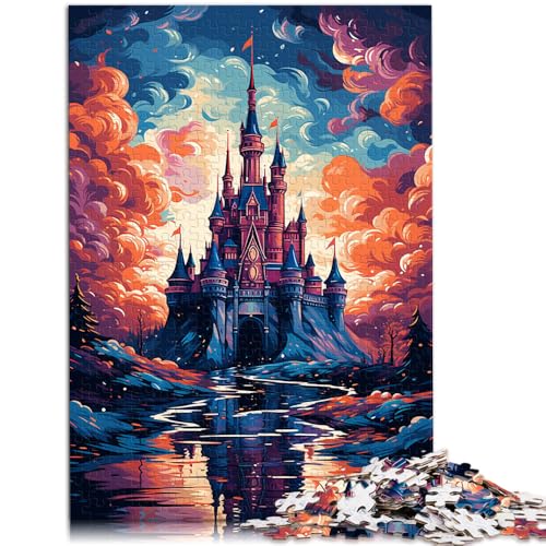2000-teiliges Puzzle für Erwachsene, Burg, Denkspiel, 27,56 x 39,37 Zoll, lustige Puzzles für Teenager ab 14 Jahren von SYUNFEI