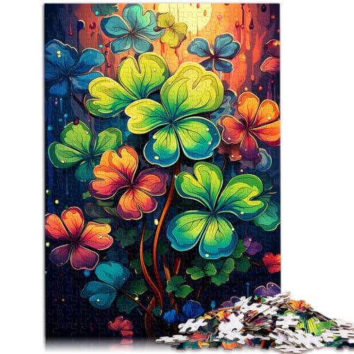 1000-teiliges Puzzle für Erwachsene, Kleeblatt-Denkspiel, 14,96 x 20,47 Zoll, anspruchsvolles Puzzlespiel und Familienspiel 1000-teiliges Puzzle für Erwachsene, Kleeblatt-Denkspiel, 14,96 x 20,47 Zoll, anspruchsvolles Puzzlespiel und Familienspiel von SYUNFEI