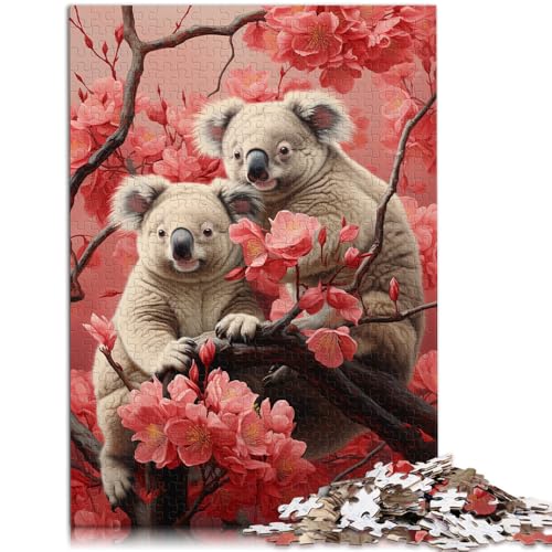 2000-teiliges Puzzle für Erwachsene, Koala, interessantes Puzzle zur Stressreduzierung, ganze Familie, 27,56 x 39,37 Zoll von SYUNFEI