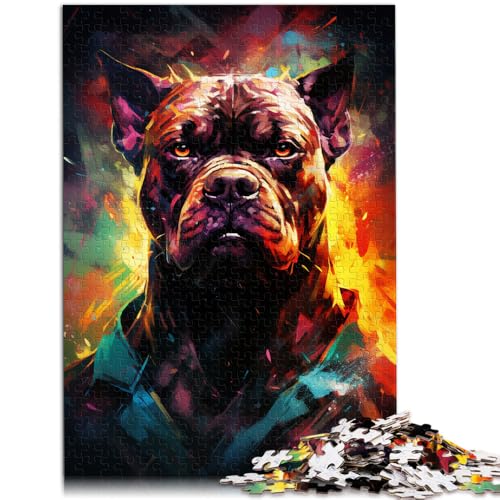 Puzzle für Erwachsene, 2000 Teile, Krafttier Boxer, schwieriges Puzzle, einzigartige Geburtstags, 27,56 x 39,37 Zoll, für 14-Jährige von SYUNFEI